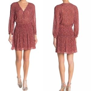 NWT Veronica Beard Priya Printed Mini Dress